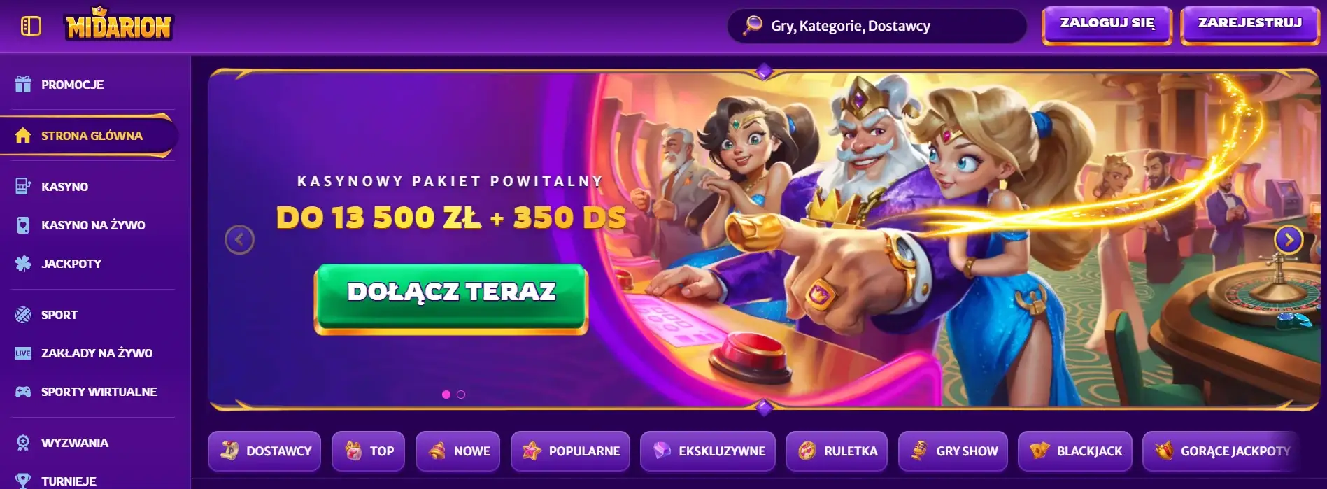 Midarion Casino kasyno online